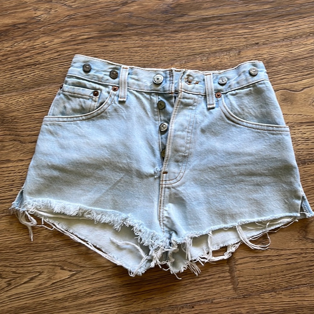 Vintage High Waisted Levi Shorts